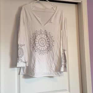 Calvin Klein performance wear long sleeve v neck.